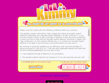 Tablet Screenshot of lilkimmy.com